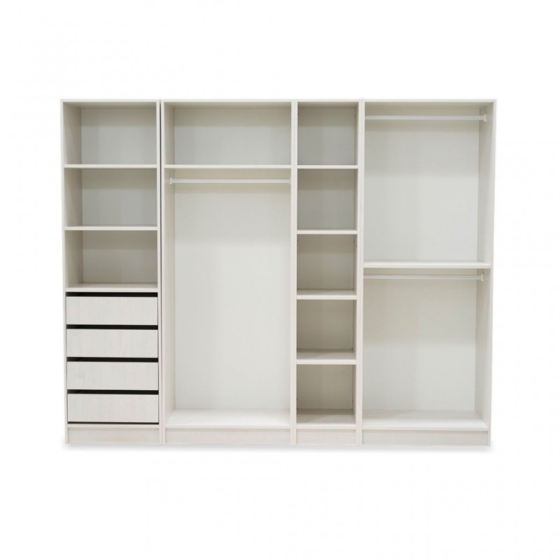 Built In Closet With 1 Hanger + Built In Closet With Shelves + Built In Closet With 2 Hanger + Built In Closet + Drawers