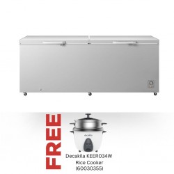 Hisense H910CFS Freezer & Free Decakila KEER034W Rice Cooker