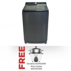 Hisense WT5T1825DB Washing Machine & Free Decakila KEER034W Rice Cooker