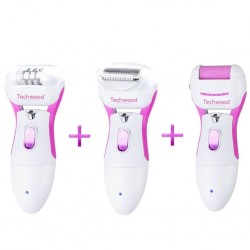 Techwood TREP 351 3 In 1 Anti Calosity/ Shaver With Washable Blades "O"