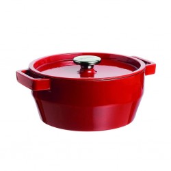 Pyrex Slow Cook 6.8L Red Castiron Round "O"