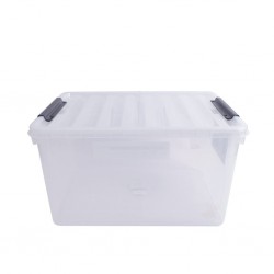 Lock & Lock Inplus INP114N 40L Natural Easy Clip Storage Box 506x368x265mm - HC366N "O"