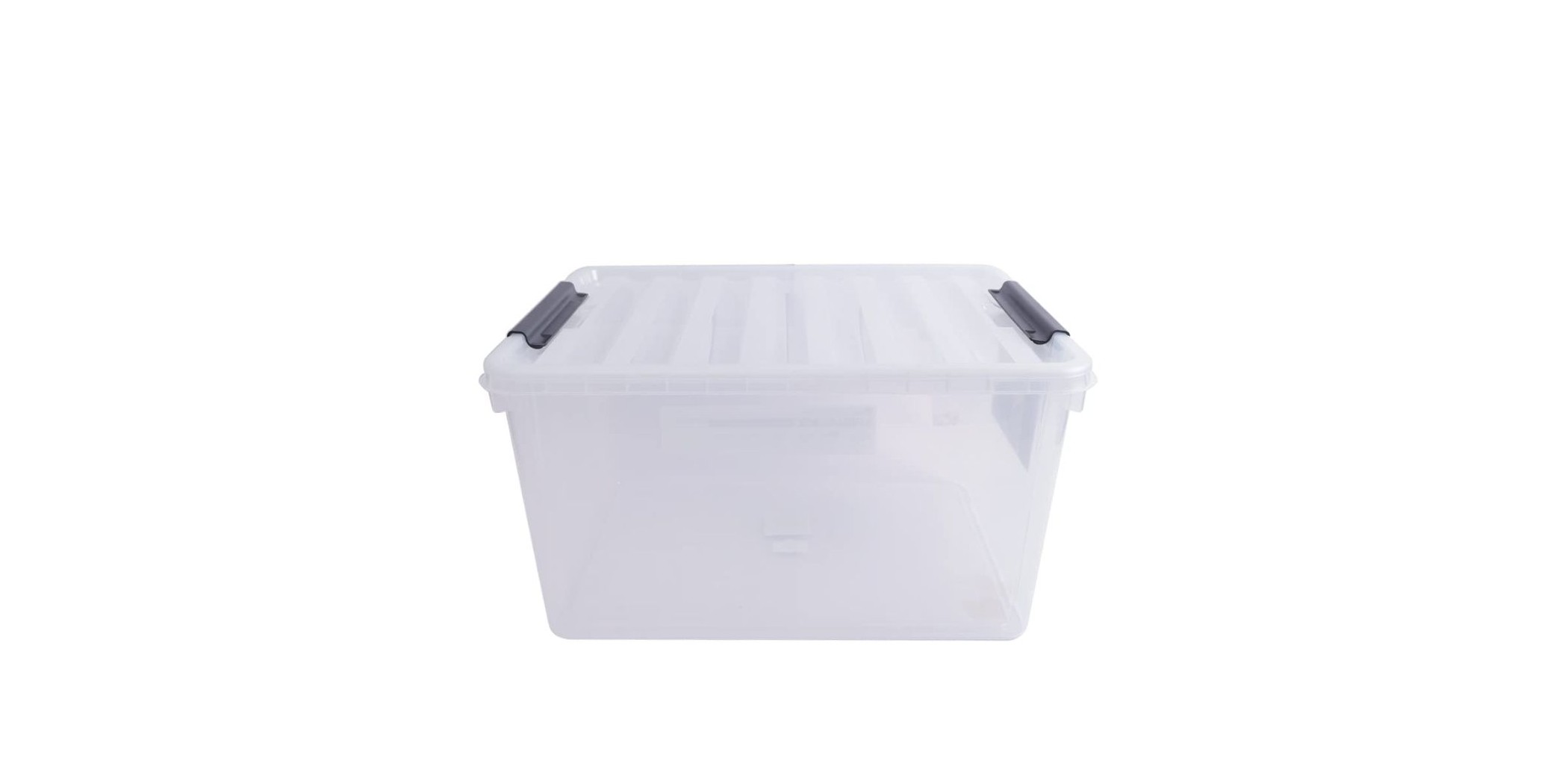 Lock & Lock Inplus INP114N 40L Natural Easy Clip Storage Box