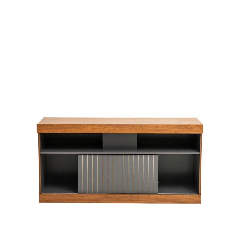 Eric Low TV Cabinet Grey Urban/Freijo Eric Low TV Cabinet Grey Urban/Freijo