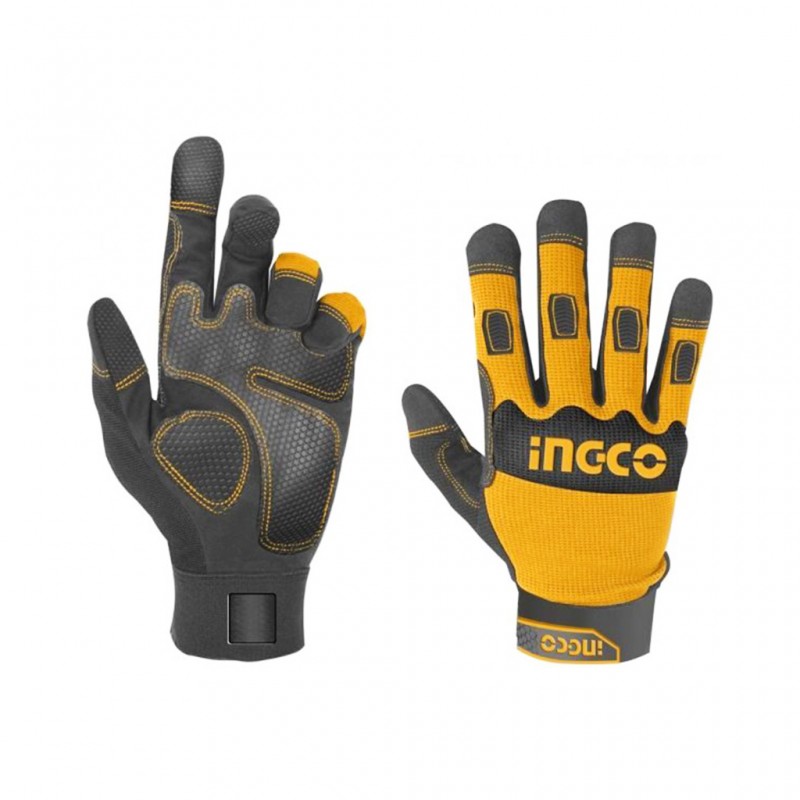 Ingco Hgmg02Xl Mechanic Gloves