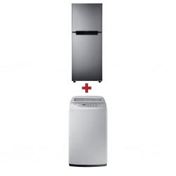 Samsung RT19T3008GS Refrigerator + Samsung WA70H4000SG Washing Machine
