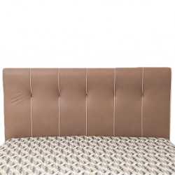Blaydon Bed 180x200 cm & Bolster Velvet Beige