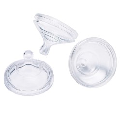 Tomy Boon Nursh Silicone Nipples 3 Pk Fast B11234