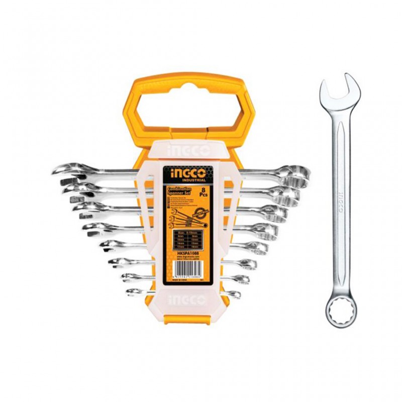 Ingco Hkspa1088 Combination Spanner Set