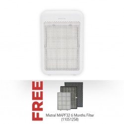 Mistral MAPF32 360Mᵌ/H HEPA Filter Smart Air Purifier & Free Mistral MAPF32 6 mths Filter