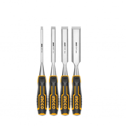 Ingco Hktwc0401 4 Pcs Wood Chisel Set