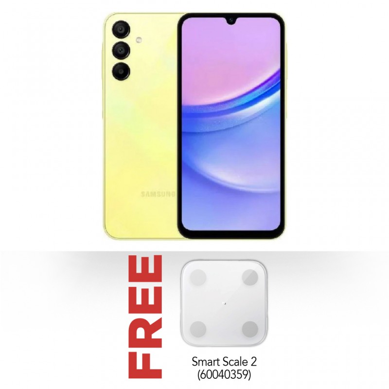 Samsung Galaxy A25 Yellow & Free Smart Scale 2