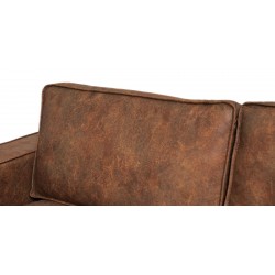 Hunter Sofa 3+2 in Brown Col Fab