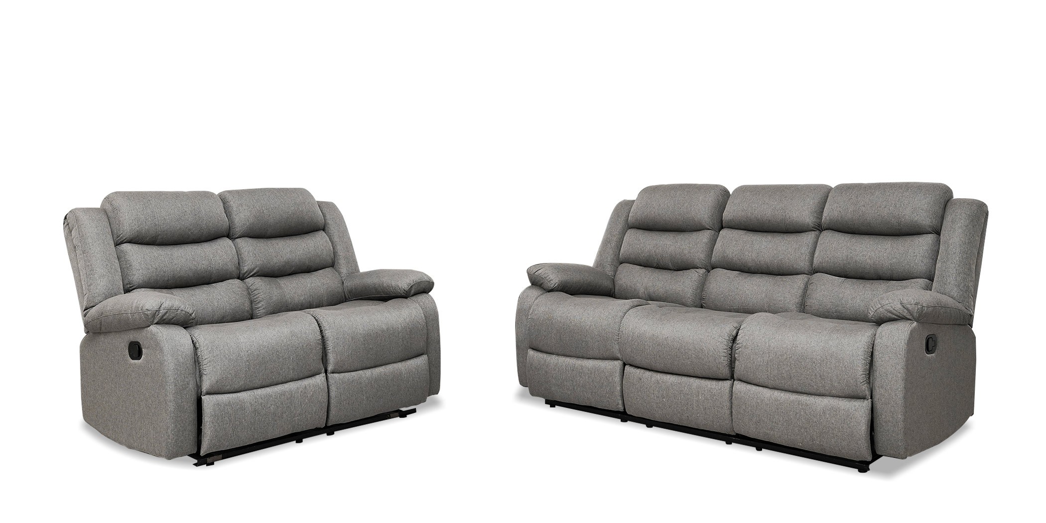 Tavana Recliner 3+2 Str Fabric Grey