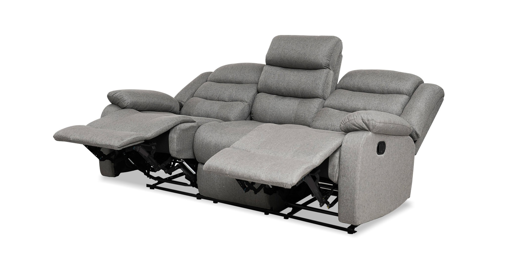 Tavana Recliner 3+2 Str Fabric Grey