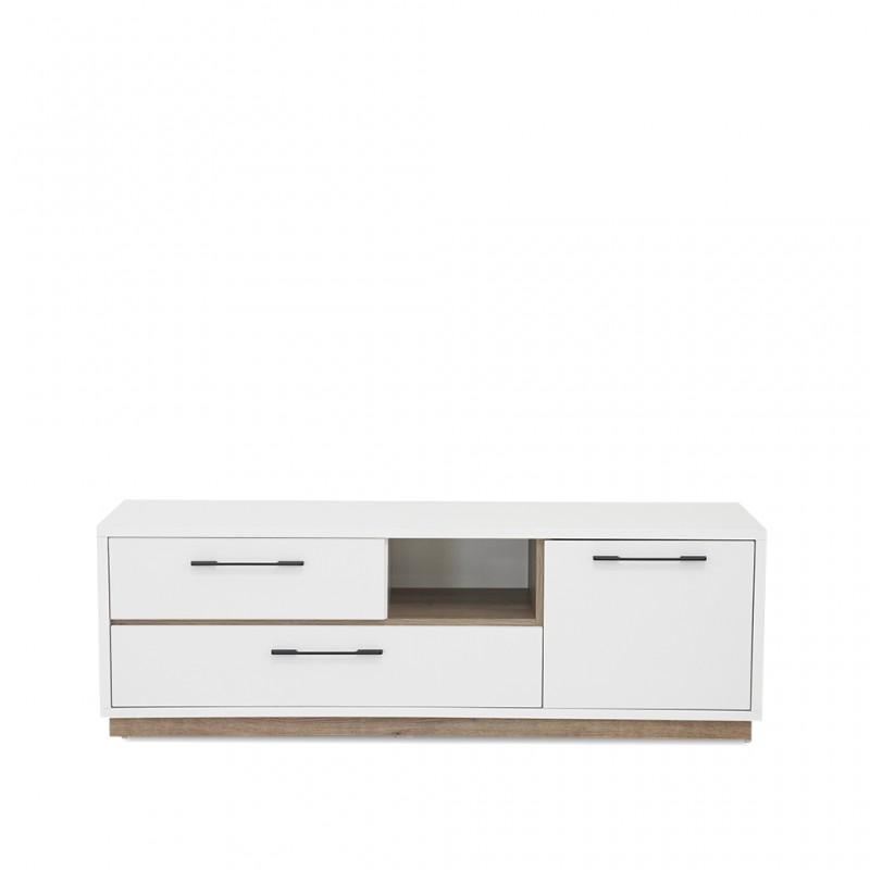Elnora TV Cabinet White & Relic Oak Elnora TV Cabinet White & Relic Oak