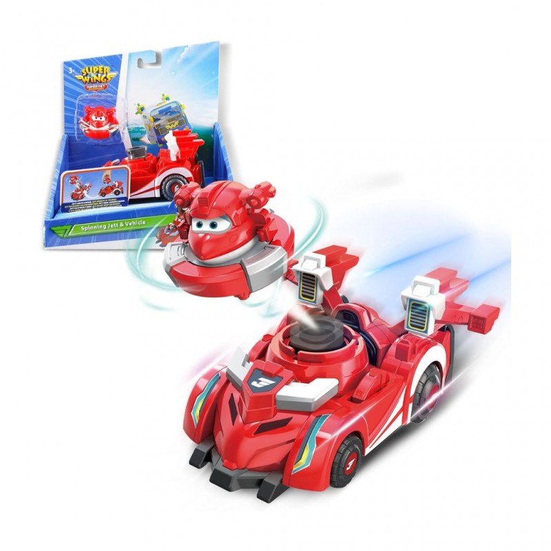 Auldey Spinning Jett & Vehicle EU770310 Auldey Spinning Jett & Vehicle EU770310