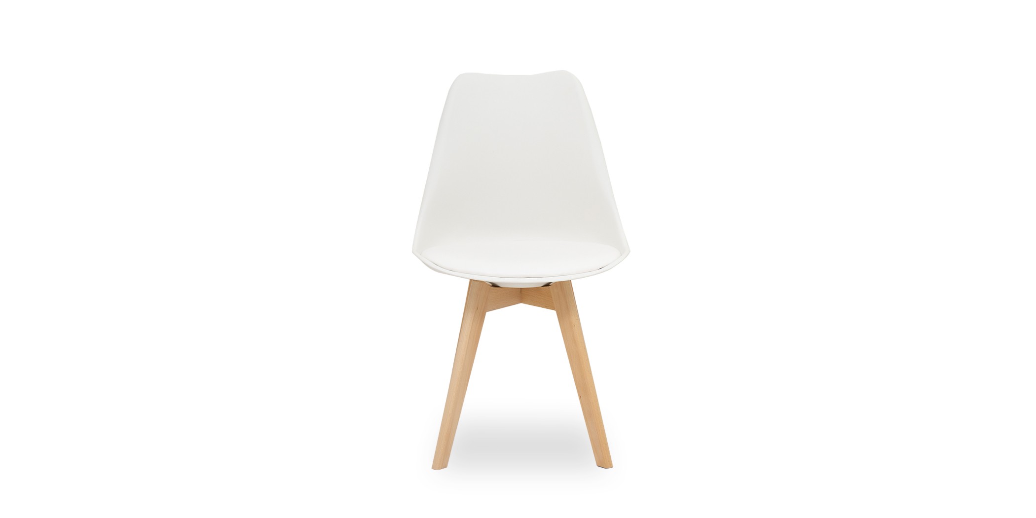Adrian Table & 4 Chairs White