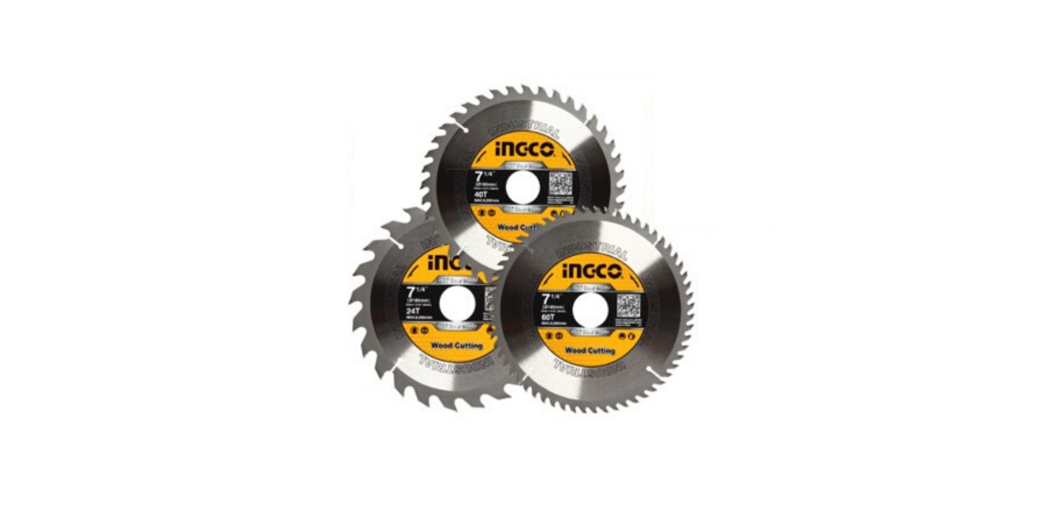 Ingco Tsb51852153 Tct Saw Blades Set (3Pcs/Set)