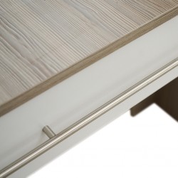 Latonia Dressing Table Swan & White