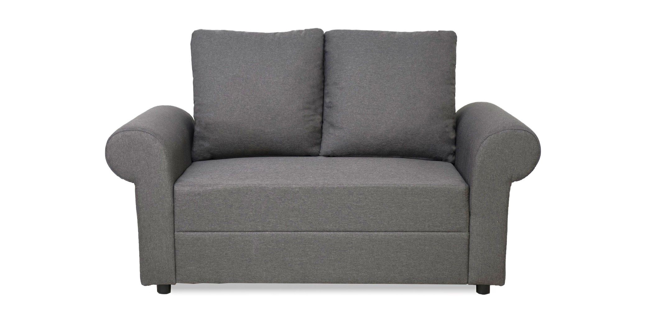 Lina Sofa 3+2+1 in D.Grey Col Fab
