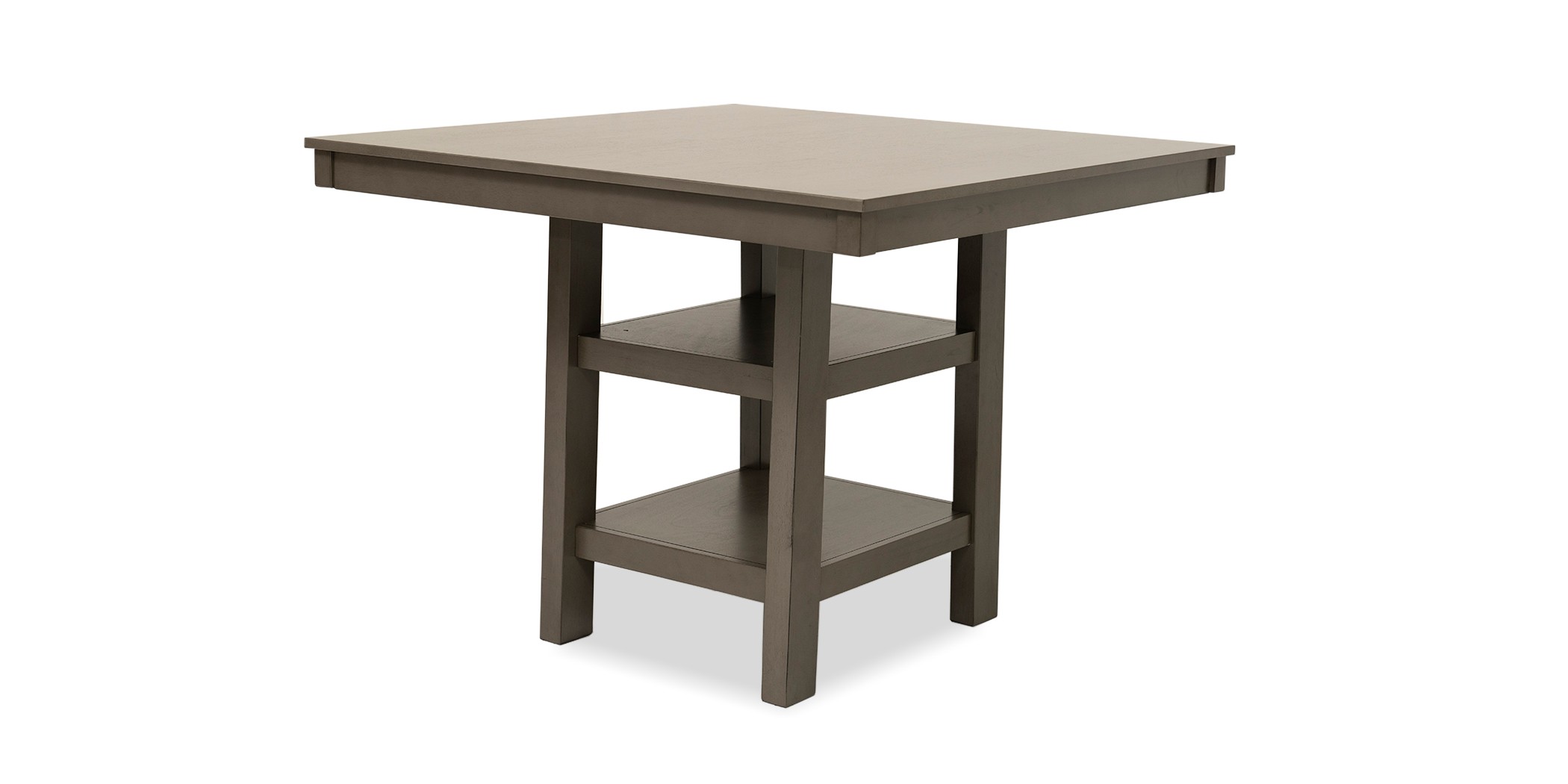 Marcella High Table And 4 High Chairs Rubber Wood Veneer