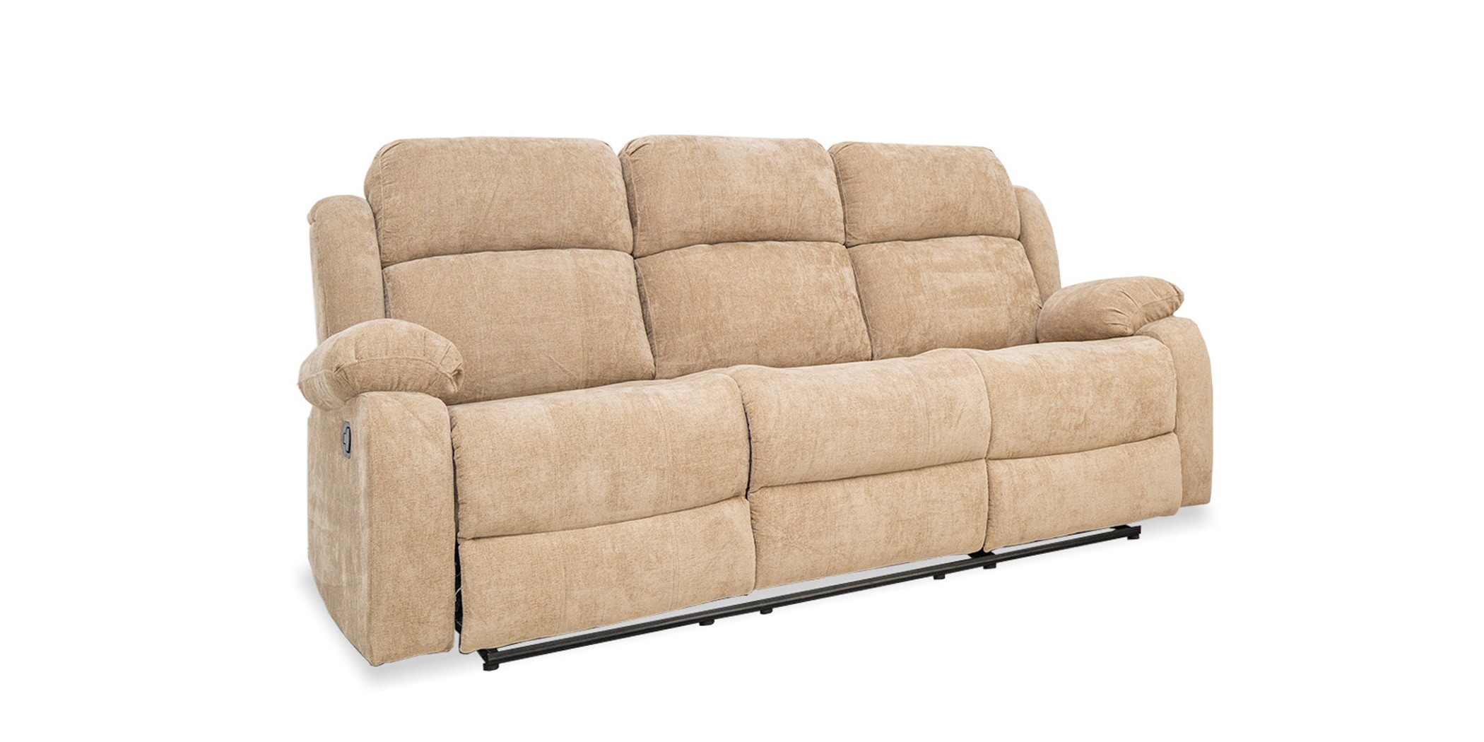 Sabella Recliner Sofa 3+2 Camel Col Fabric