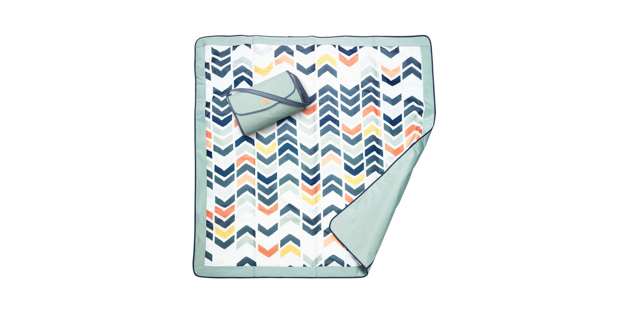 Tomy Jj Cole Outdoor Mat 5X5 Chevron J01752