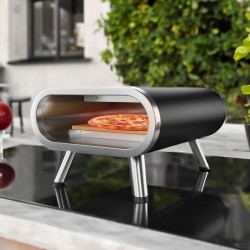 Westinghouse WBGLEG1201B18 Black Electric Pizza Maker
