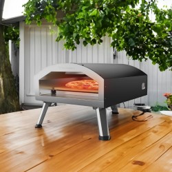 Westinghouse WBGLEG1201C18 Black Electric Pizza Maker