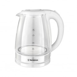 Westinghouse WKWKKL21WH White Glass Kettle
