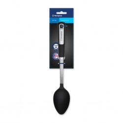 Westinghouse WCKT0081010 Nylon Cooking Spoon With Black Soft Grip Handle