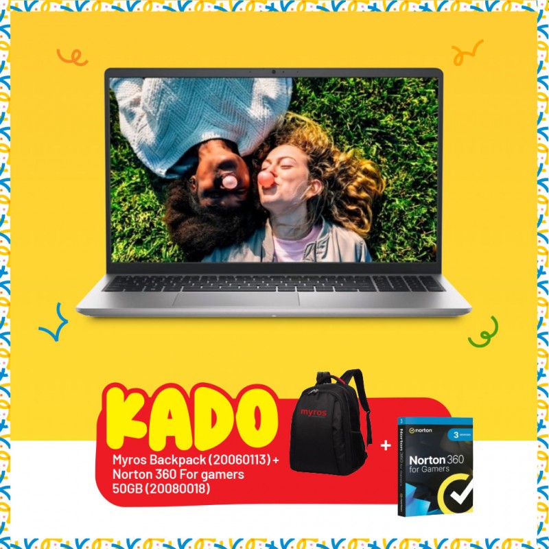 Dell Inspiron 3520 Silver Core i5 11 Gen & Free Myros Backpack / Carry Case + NORTON 360 For Gamers Dell Inspiron 3520 Silver Core i5 11 Gen & Free Myros Backpack / Carry Case + NORTON 360 For Gamers
