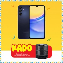Samsung Galaxy A15 Black & Free AAVTA S28 Bluetooth Speaker with light