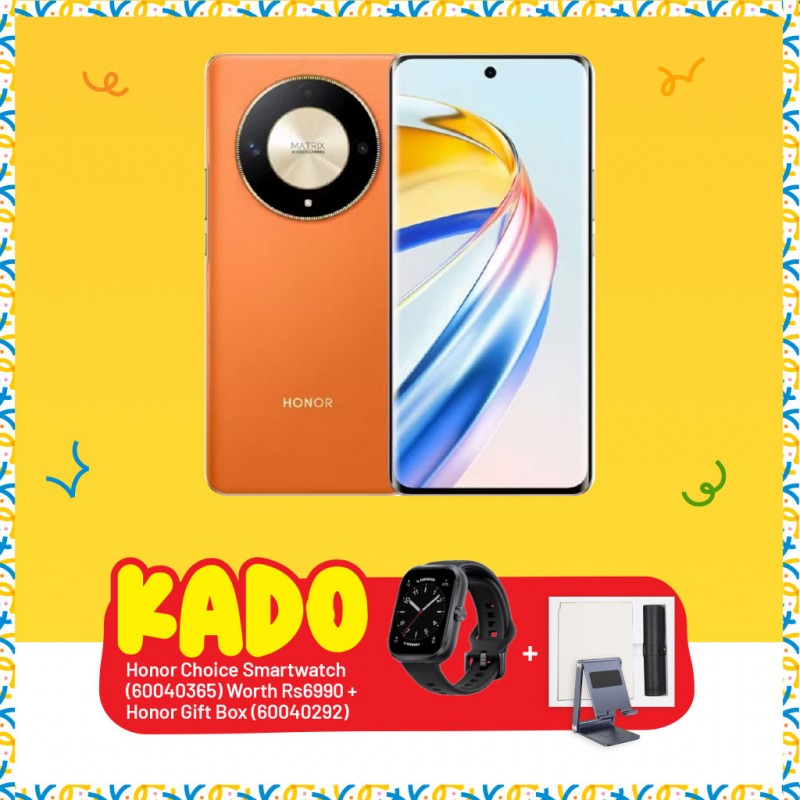 Honor X9B Orange & Free HONOR Gift Box + Honor Choice Smart Watch