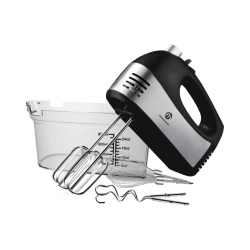 Mammouth MEB-J05 300W Hand Mixer With Beater, Dough, Hook, Egg Whisk & Storage Box