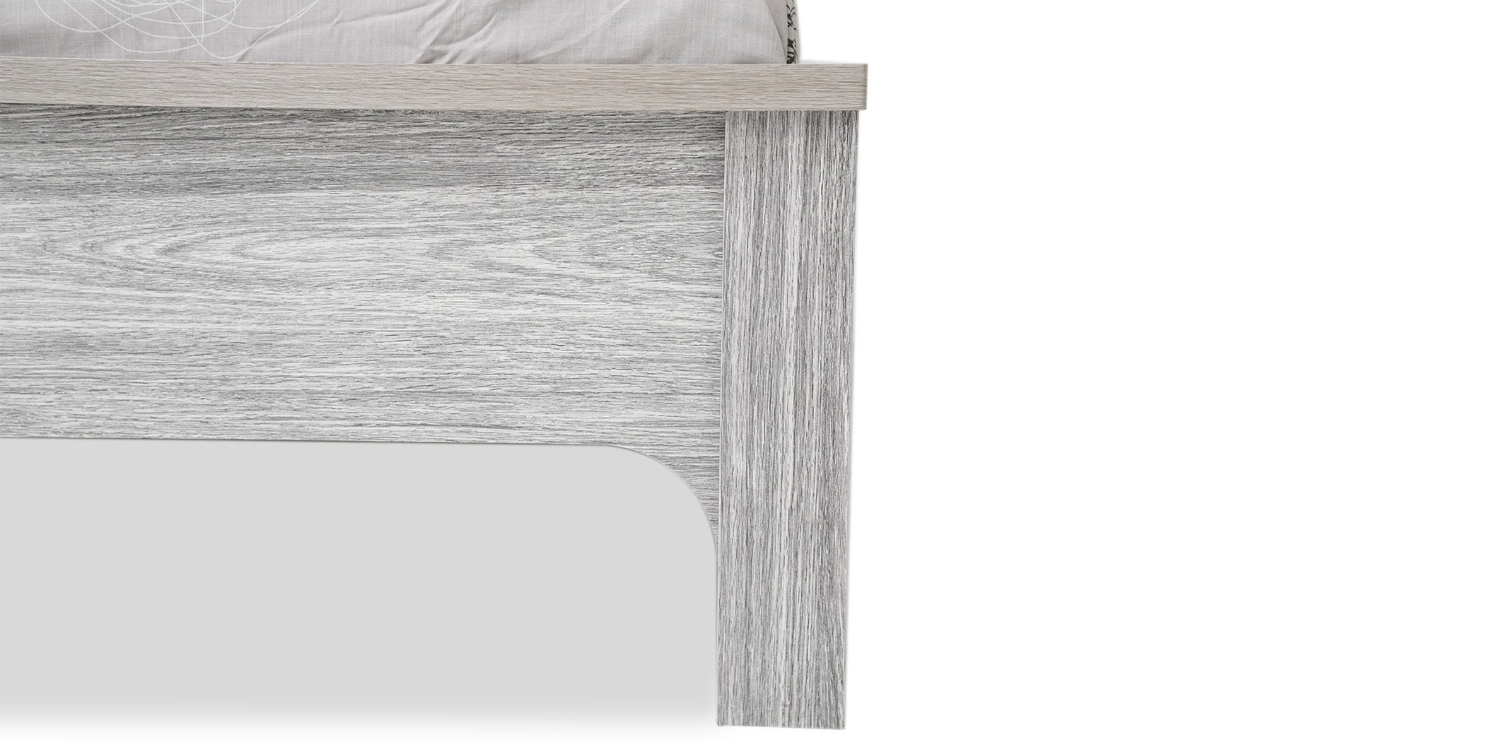 Frankfurt Bedroom Set 180X200 cm Grey Oak