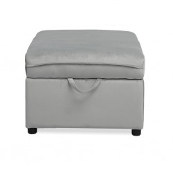 Faizal Sofabed With Storage Box Grey