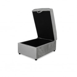 Faizal Sofabed With Storage Box Grey