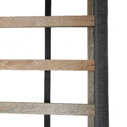 Pablo Bed 180x200 cm Grey
