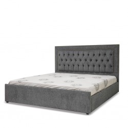 Pablo Bed 180x200 cm Grey