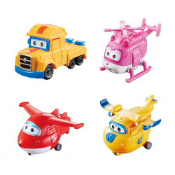 Auldey Transform-A-Bots 4Pk(Dizzy,Jett,Donnie,Poppa Wheel)