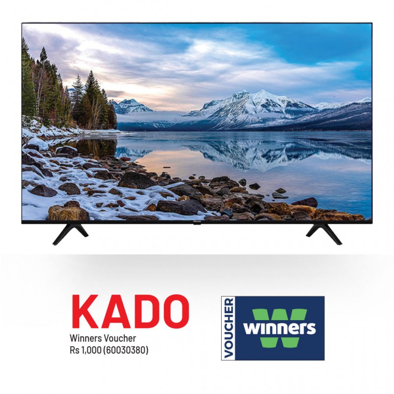 Hisense 50A6H-50A53FXVT 50'' 4K Smart TV & Free Winners’ vouchers Rs 1,000
