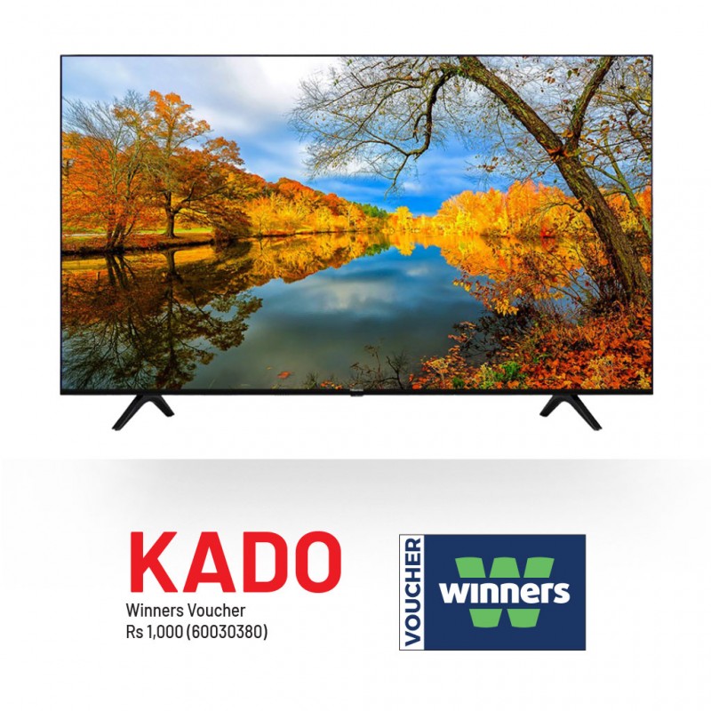 Hisense 55A6H-55A53FXVT 55'' 4K Smart TV & Free Winners’ vouchers Rs 1,000
