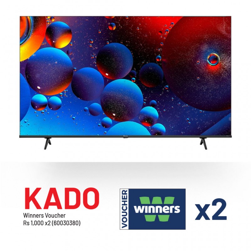 Hisense 55E7H 55” Qled Smart Tv & Free Winners vouchers Rs 1,000 Hisense 55E7H 55” Qled Smart Tv & Free Winners vouchers Rs 1,000