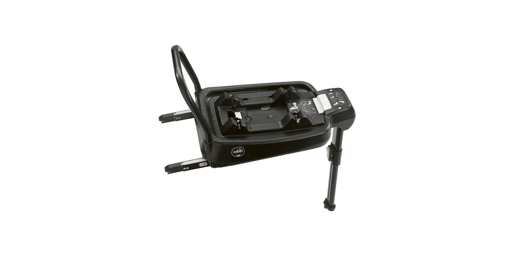 Cam isofix base clearance