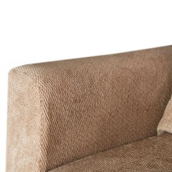 Conrad Corner RHF Chaise + LHF 2S Fabric L.Brown