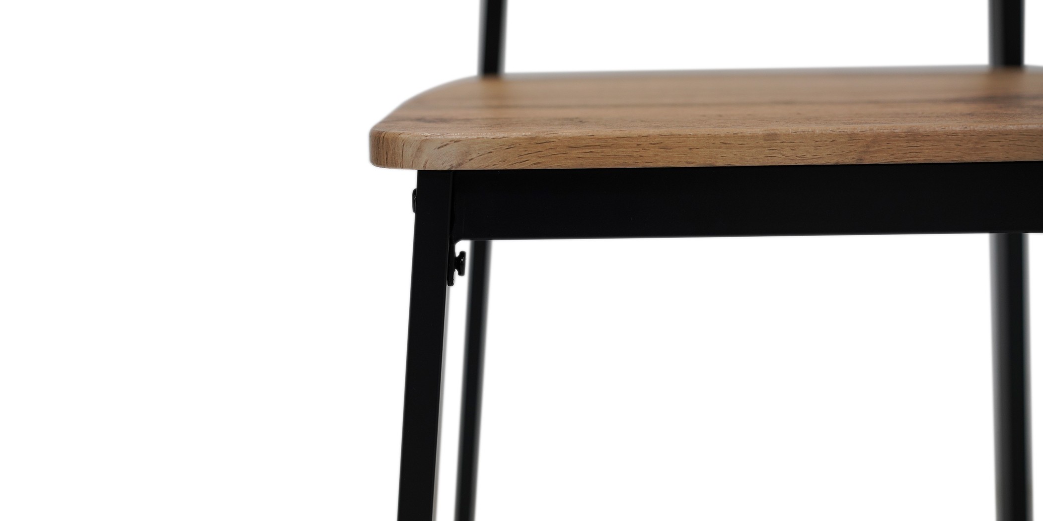 Pax Table and 4 Chairs Metal/MDF