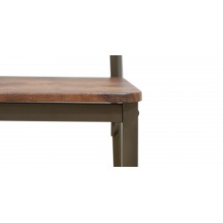 Nion Table and 6 Chairs Metal/MDF