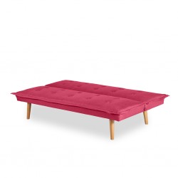 Louvres Sofa Bed Red